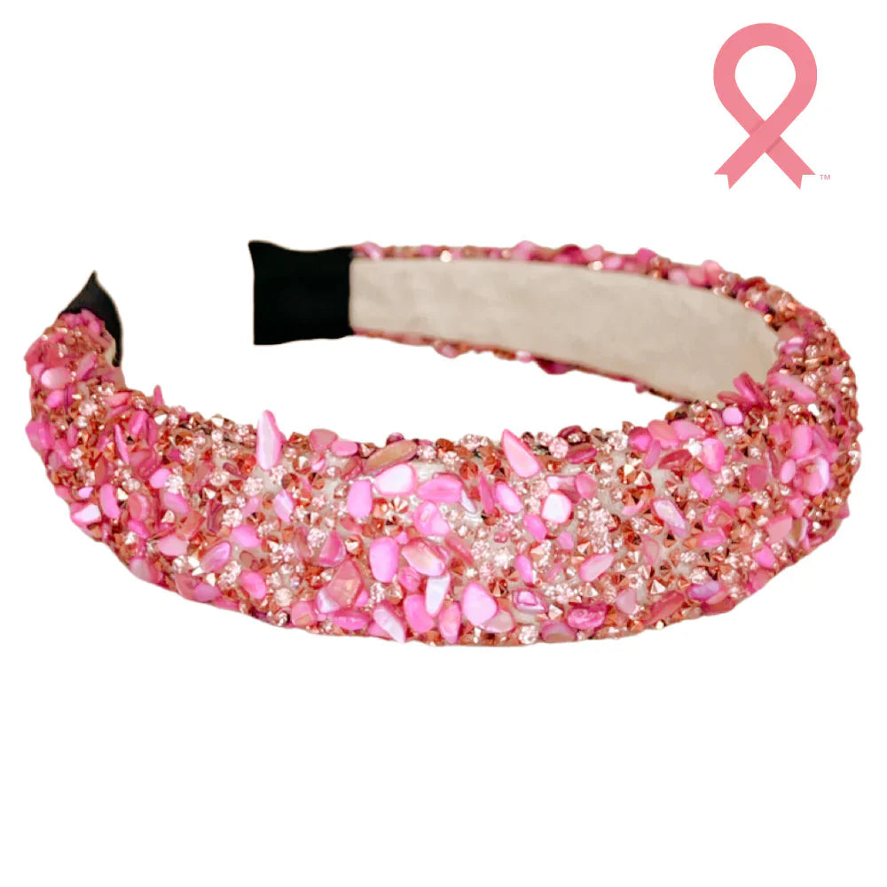 Limited Edition | All That Glitters Headband in Glitter Pink by Headbands of Hope