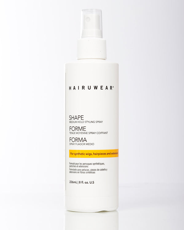 Shape by HairUWear | Medium Hold Styling Spray | 8 oz
