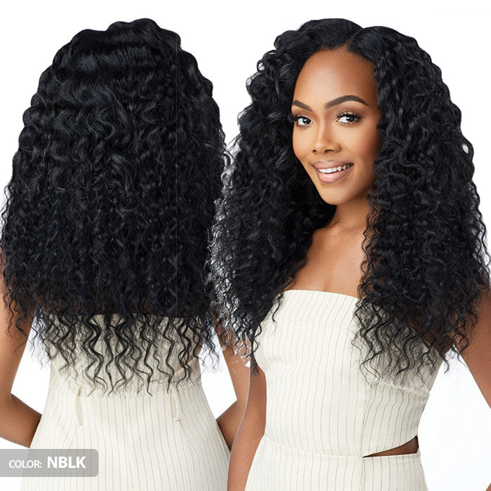 Outre Human Hair Blend Big Beautiful Hair Clip In 9CS - PERUVIAN WAVE 18"