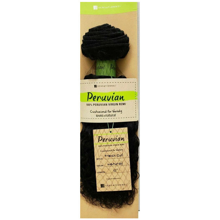Sensationnel Bare & Natural Peruvian 100% Virgin Remi - FRENCH CURL 12/20"