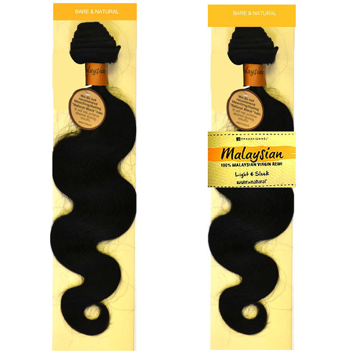 Sensationnel Bare & Natural 100% Malaysian Virgin Remi Weave - BODY WAVE 20"