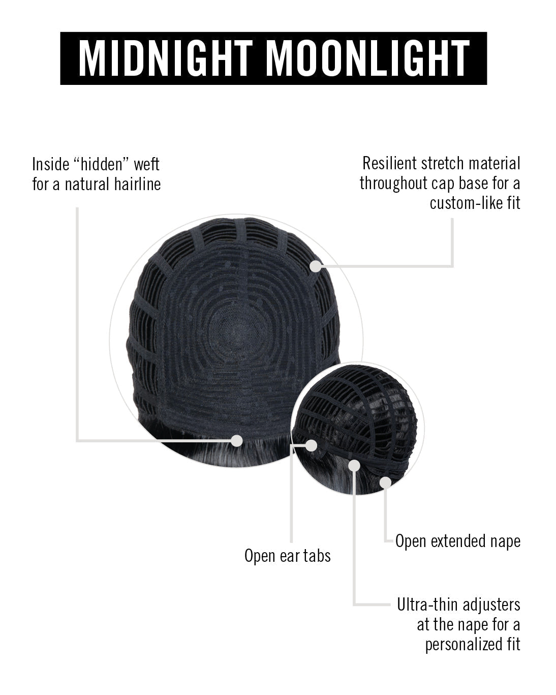 Midnight Moonlight by Hairdo | Heat Friendly Synthetic
