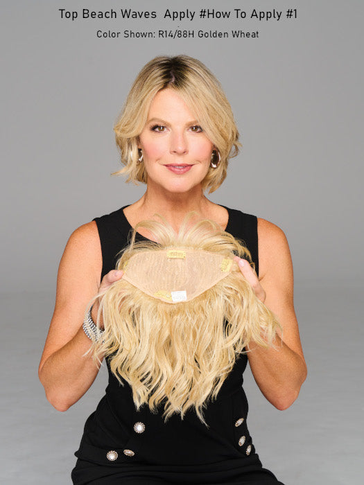Top Beach Waves Topper by Hairdo | Clip-In Topper | Heat Friendly Synthetic