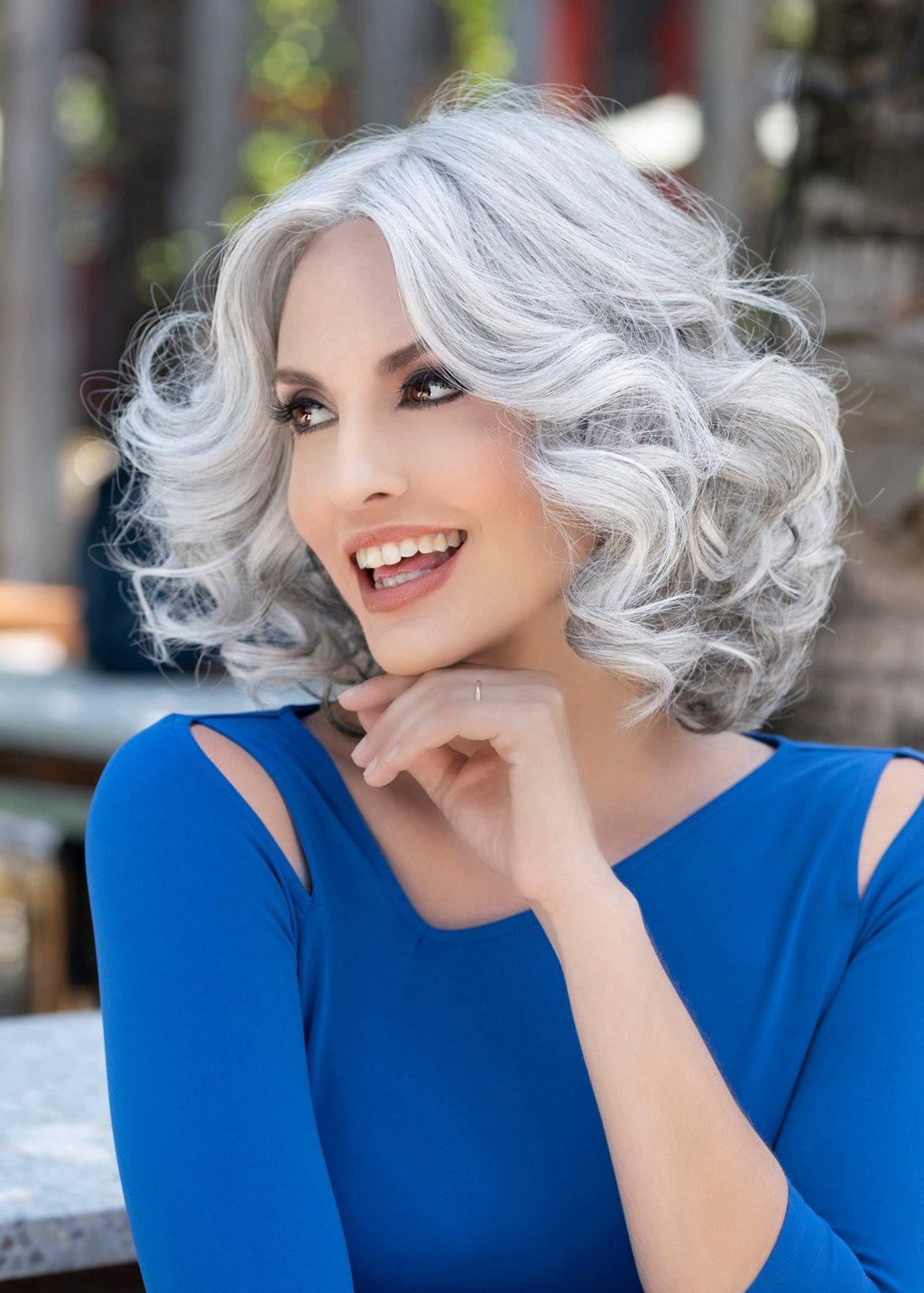 Isabella Wig by Envy | EnvyHair | Human Hair + High Heat Synthetic