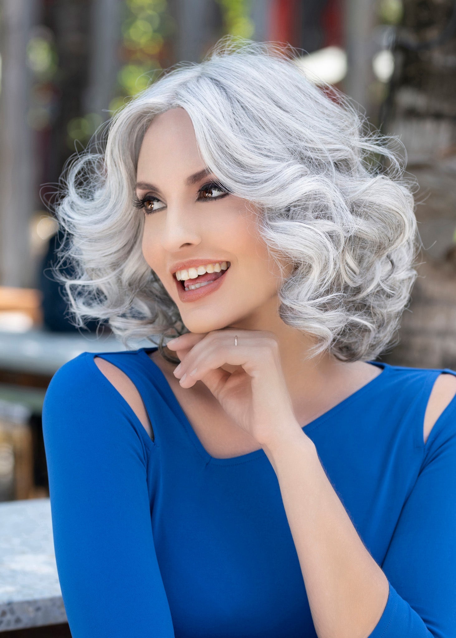 Isabella Wig by Envy | EnvyHair | Human Hair + High Heat Synthetic