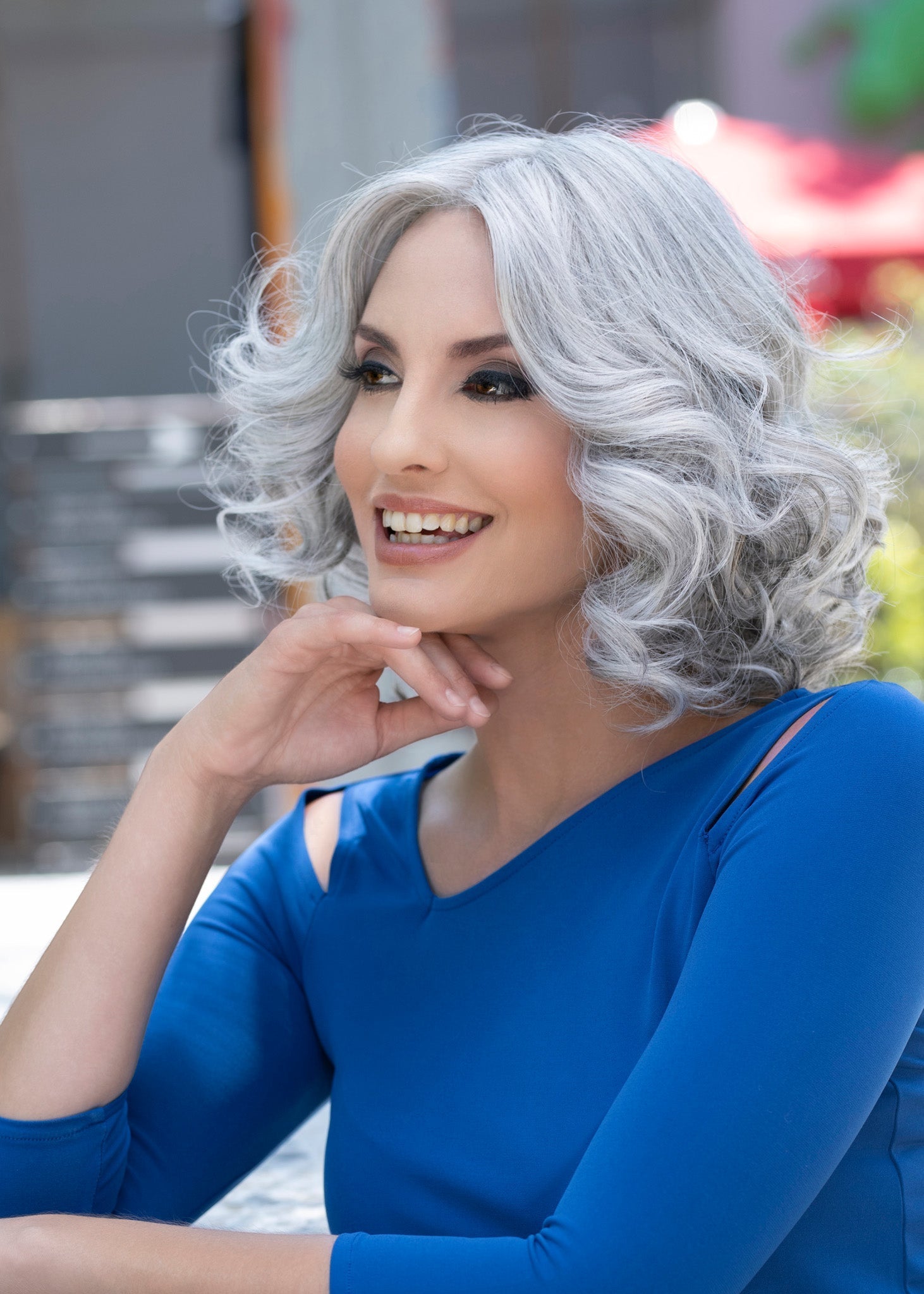 Isabella Wig by Envy | EnvyHair | Human Hair + High Heat Synthetic