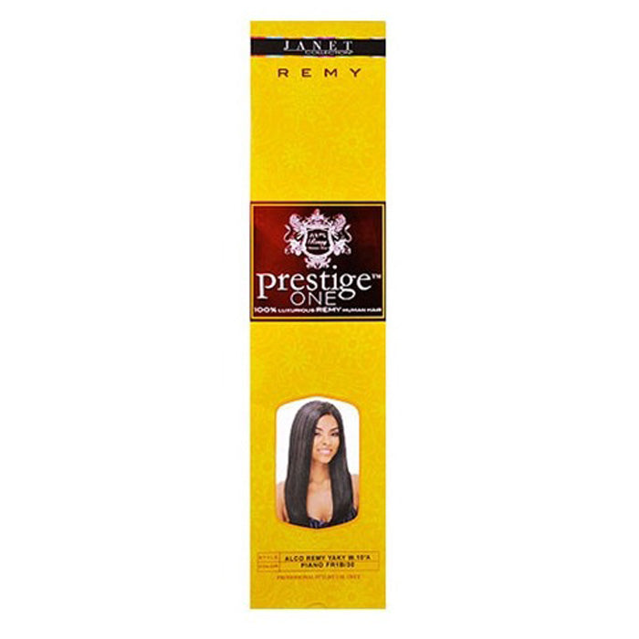 Janet Prestige One Remy Human Hair Weaving - ALCO REMY YAKI 10A - 18"