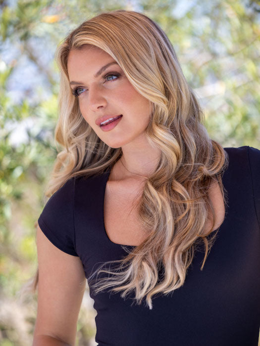 easiHalo 12" by Jon Renau | easiTress Human Hair | Hair Extension