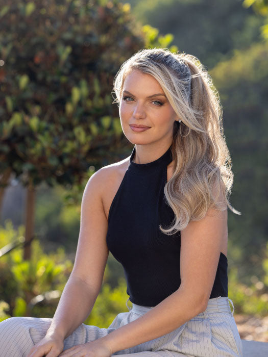 easiPony 16" by Jon Renau | easiTress Human Hair | Pony Hair Extension