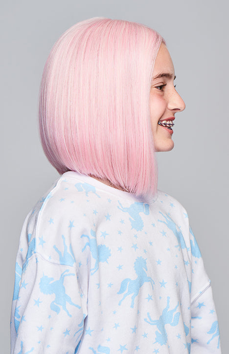 Sweetly Pink Wig from Kidz by Hairdo. | Lace Front | Mono Part | Heat Friendly Synthetic