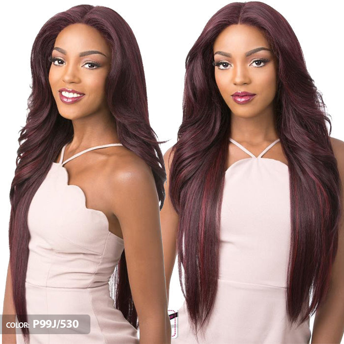 It's a Wig 360 All-Round 100% Human Hair Premium Mix Deep Lace Wig 360 LACE ADELINDA