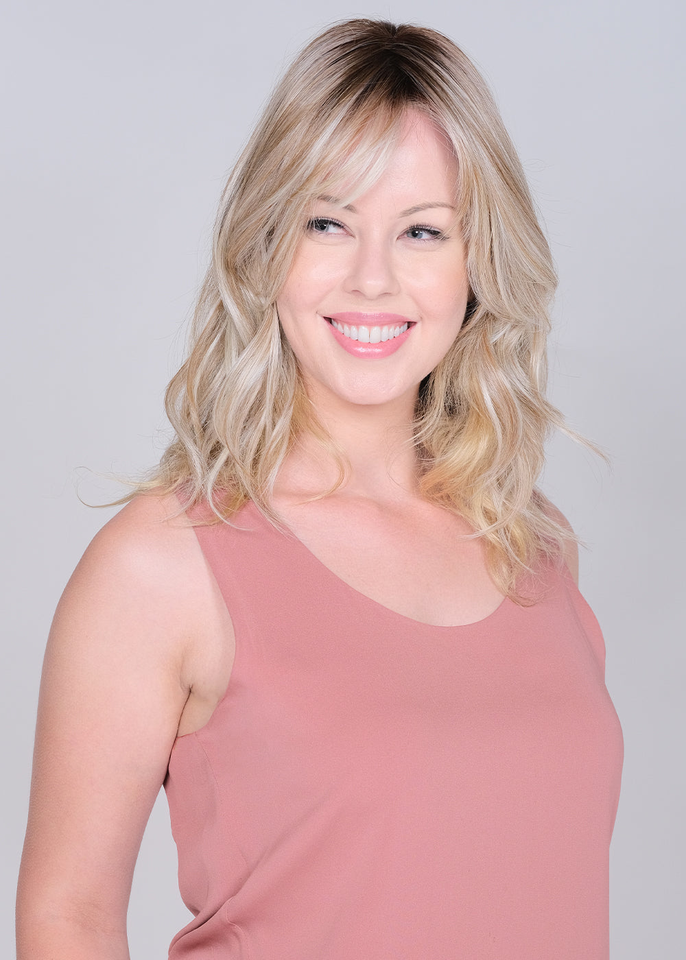 LaceFront Mono Top Peerless 16" Topper by Belle Tress | OPEN BOX | FINAL SALE