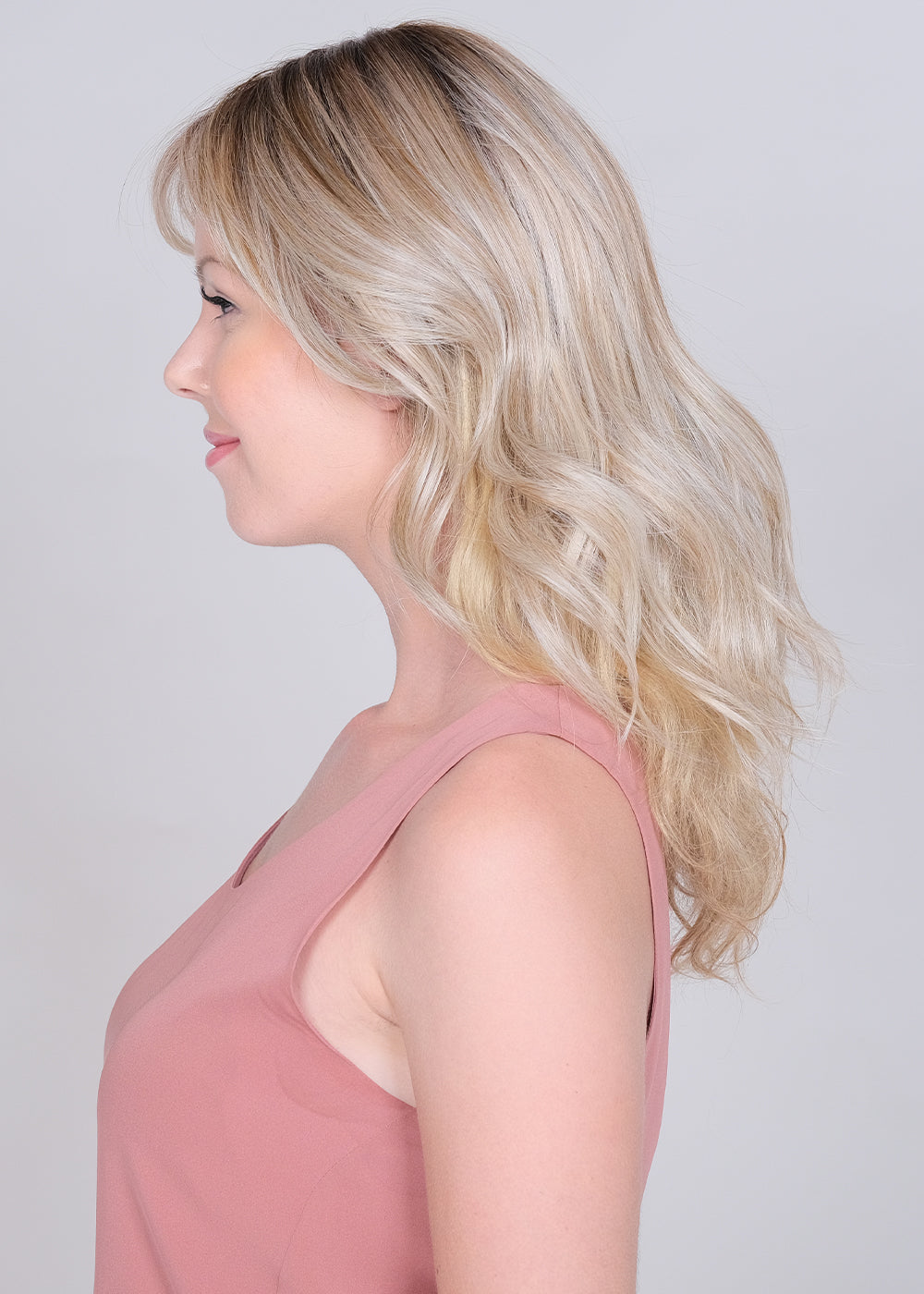 LaceFront Mono Top Peerless 16" Topper by Belle Tress