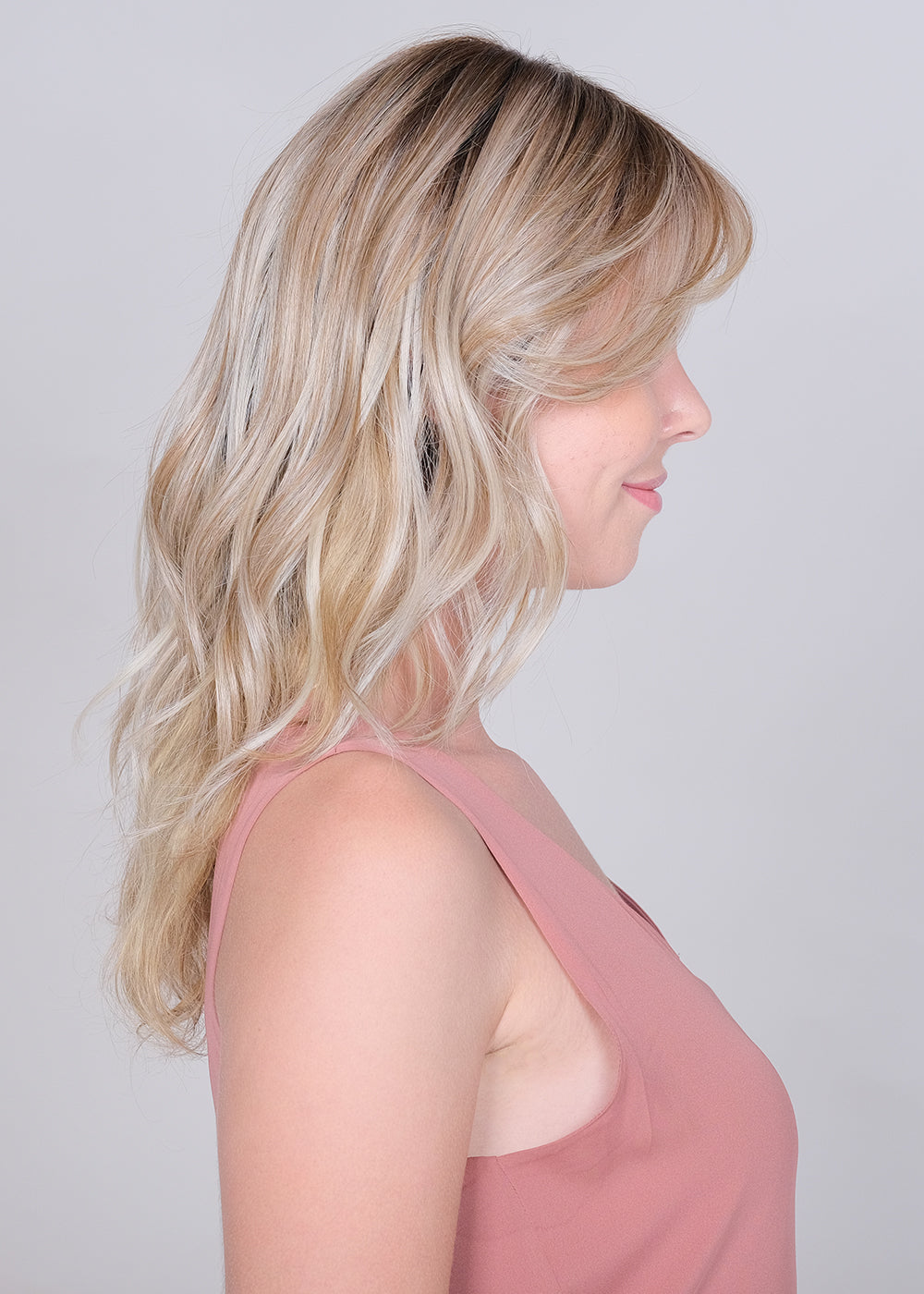 LaceFront Mono Top Peerless 16" Topper by Belle Tress | OPEN BOX | FINAL SALE