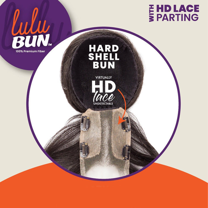 Sensationnel Lulu Bun HD Lace Parting Bang - UPDO UNIT 2
