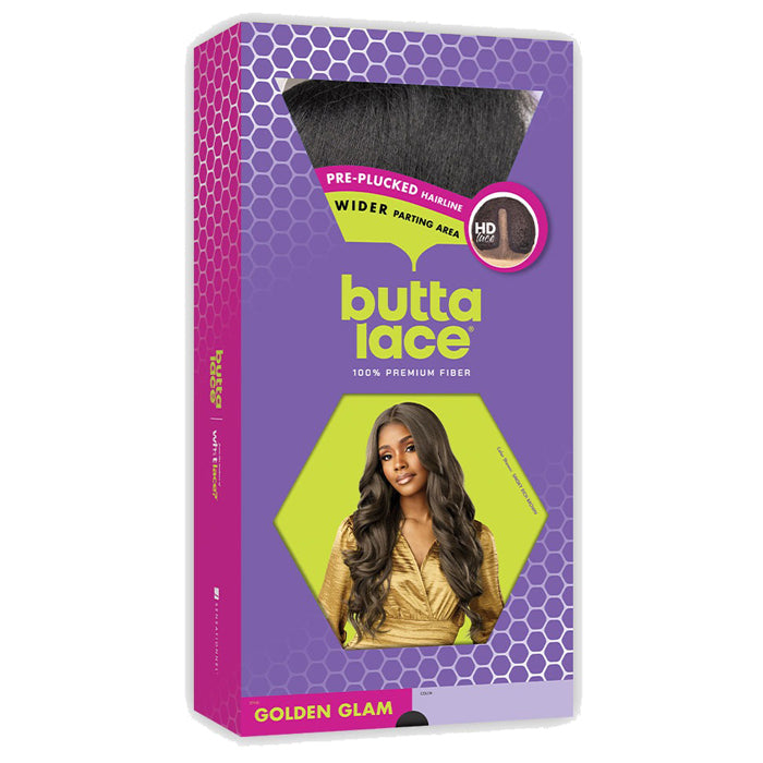 Sensationnel Butta Lace Glueless 5" Deep HD Lace Part Wig - GOLDEN GLAM