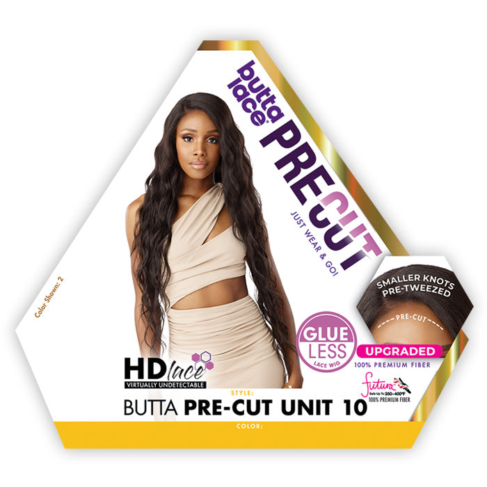 Sensationnel Butta Lace Pre-Cut Glueless HD Lace Front Wig - BUTTA PRE-CUT UNIT 10