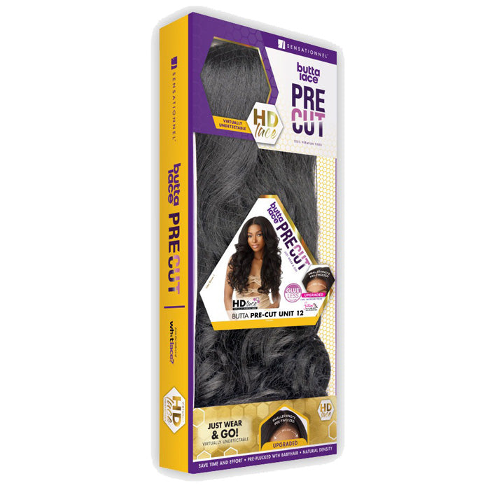 Sensationnel Butta Lace Pre-Cut Glueless 5" HD Deep Part Lace Front Wig - BUTTA PRE-CUT UNIT 12
