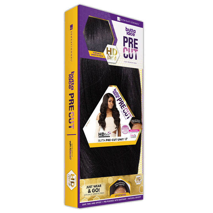 Sensationnel Butta Lace Pre-Cut Glueless 5" Deep HD Lace Part Wig - PRE-CUT UNIT 17