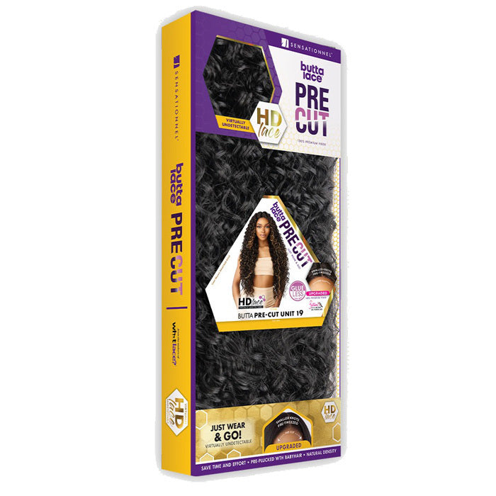 Sensationnel Butta Lace Glueless HD 5" Deep Center Lace Part Wig - BUTTA PRE-CUT UNIT 19