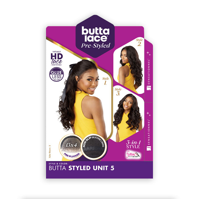 Sensationnel Butta Lace Pre-Styled Glueless 13x4 HD Lace Front Wig - BUTTA STYLED UNIT 5