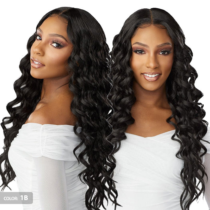 Sensationnel Butta Lace Human Hair Blend HD Lace Front Wig - DEEP TWIST 26"