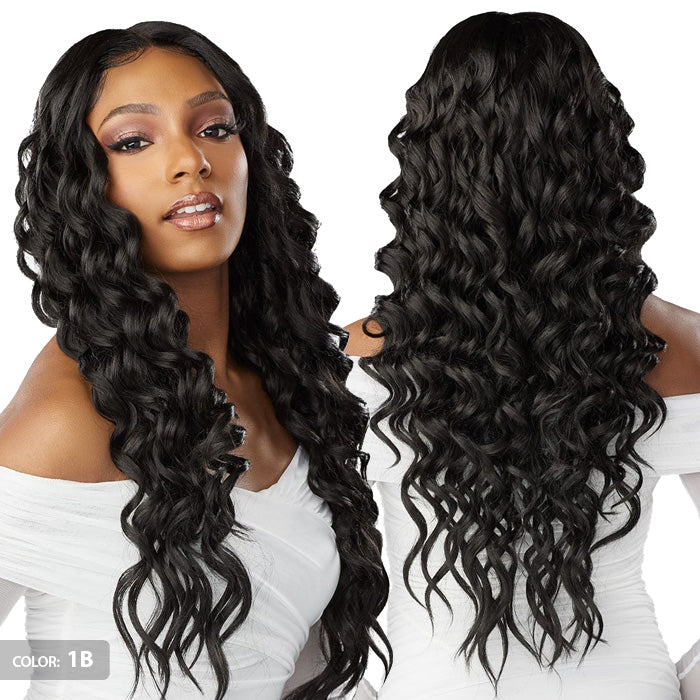 Sensationnel Butta Lace Human Hair Blend HD Lace Front Wig - DEEP TWIST 26"