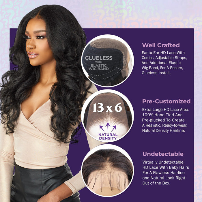 Sensationnel Cloud 9 Glueless What Lace Swiss 13x6 HD Lace Front Wig - LATISHA