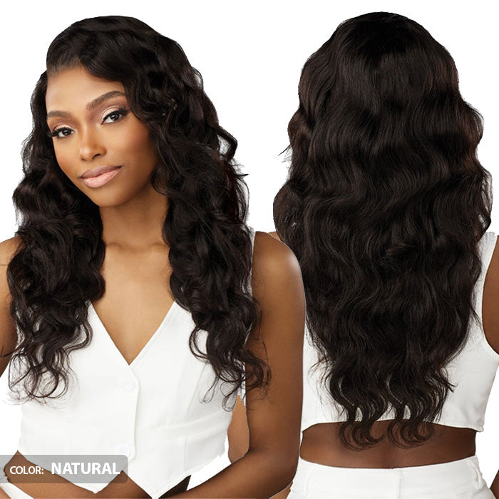Sensationnel 13A 100% Virgin Human Hair Glueless 13x4 HD Lace Front Wig - BODY WAVE 20"/24"/28" - Pre-Plucked