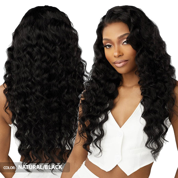 Sensationnel 13A 100% Virgin Human Hair Glueless 13x4 HD Lace Front Wig - LOOSE WAVE 20"- Pre-Plucked
