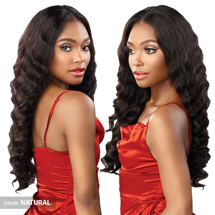 Sensationnel 15A 100% Unprocessed Human Hair 13X4 HD Lace Front Wig  - LOOSE WAVE 24