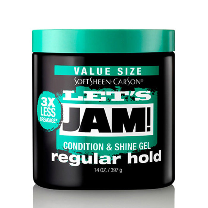 Let's Jam Shine & Condition Gel - REGULAR HOLD 14 oz
