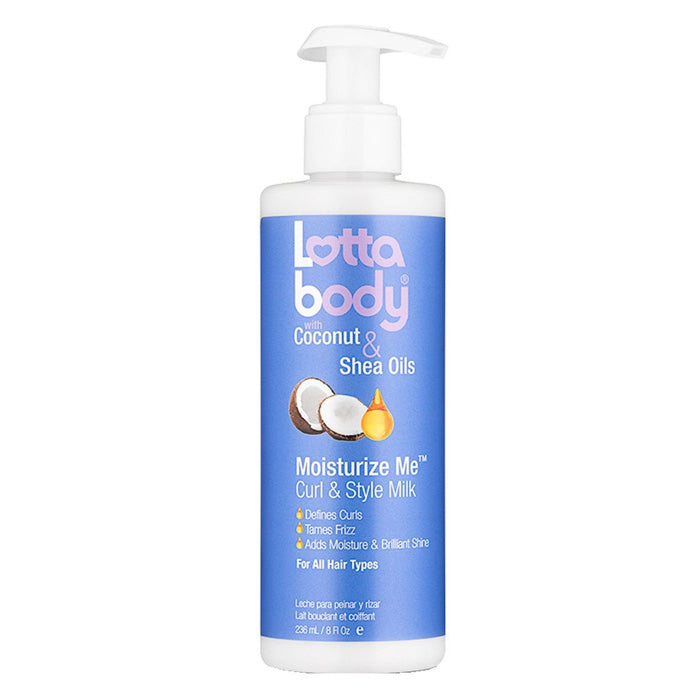 Lottabody Coconut & Shea Oils Moisturize Me Curl & Style Milk 8 oz