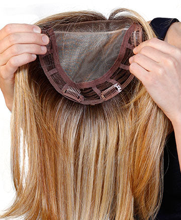 LaceFront Mono Top Wave 18" Topper by Belle Tress