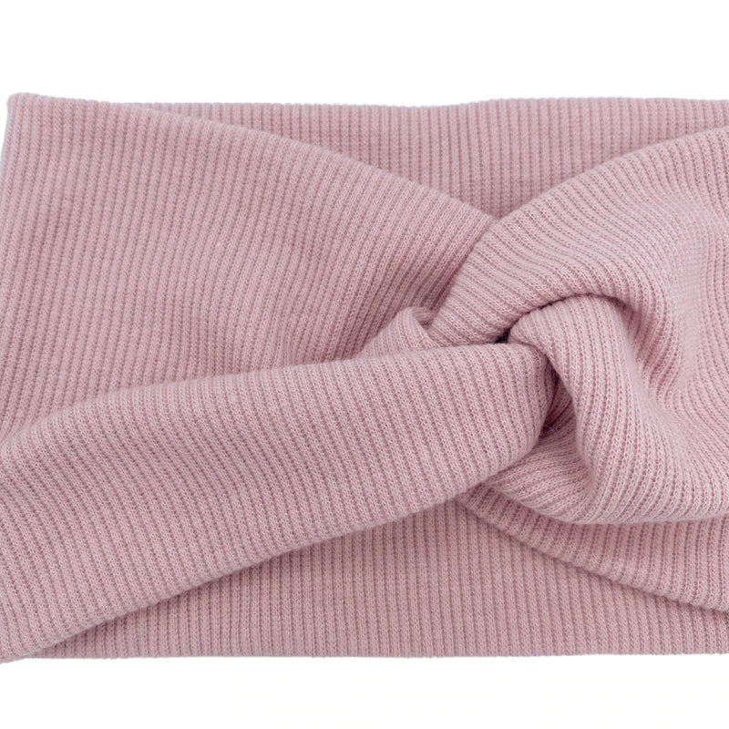 Lush Ribbed Twist Turban Headband | Pink | Headbands of Hope