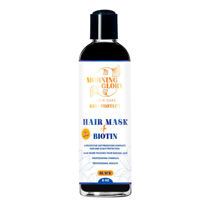 Morning Glory Gro Protect Hair Mask with Biotin - BLACK 2oz