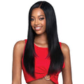 Bobbi Boss Glueless 100% Human Hair 4x5 HD Lace Front Wig - MHLF317 4x5 STRAIGHT 24"