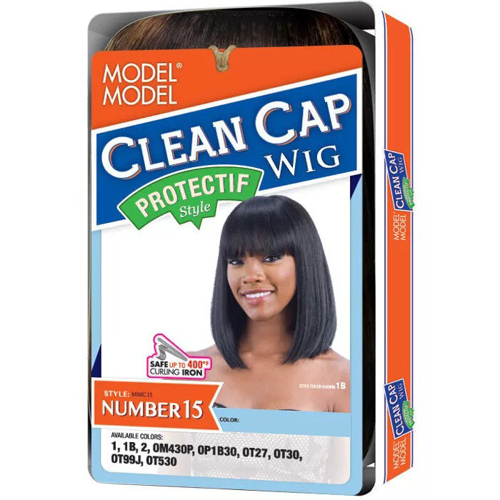 Model Model Clean Cap Protectif Style Full Wig - NUMBER 15