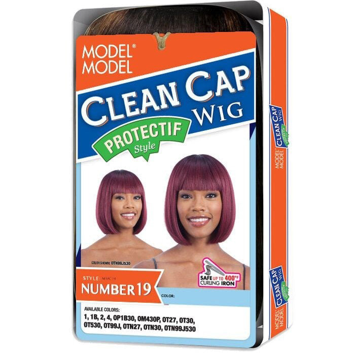 Model Model Clean Cap Protectif Style Full Wig - NUMBER 19