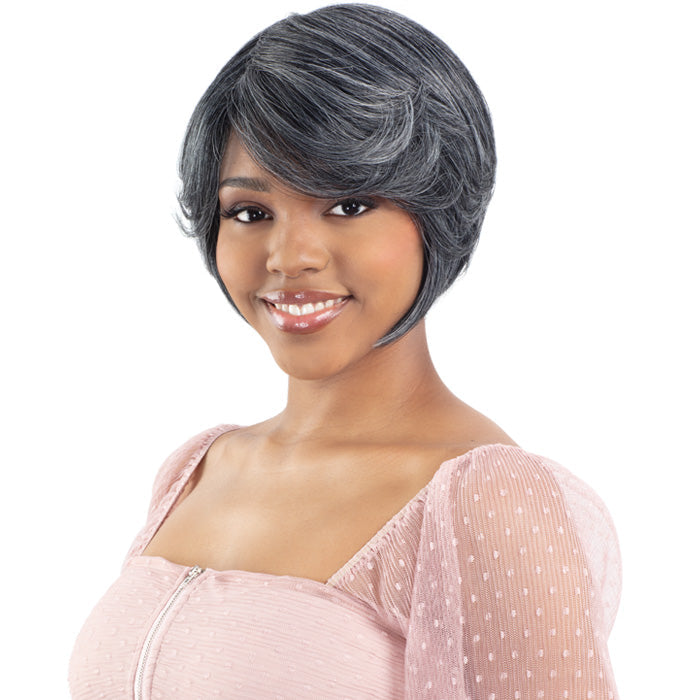 Model Model Miss Divine Human Hair Blend Full Wig - ALEXIS