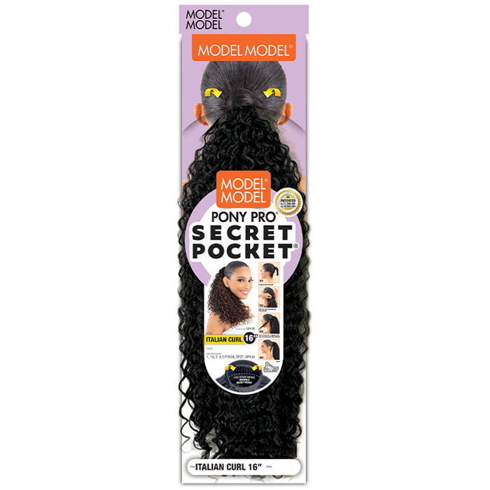 Secret Pocket Pony Pro By Model Model Wrap Ponytail - ITALIAN CURL 16"
