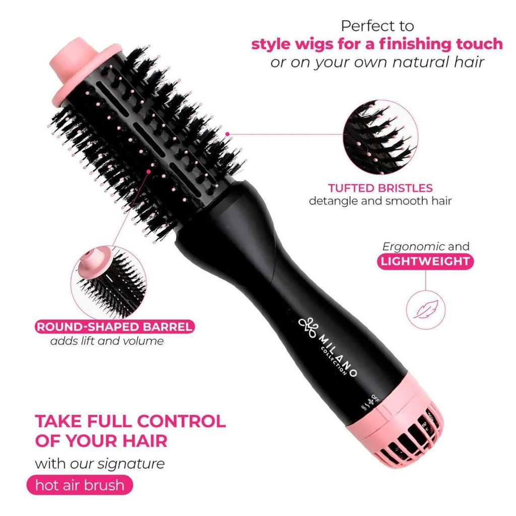 Volumizing & Smoothing Hot Air Brush by Milano