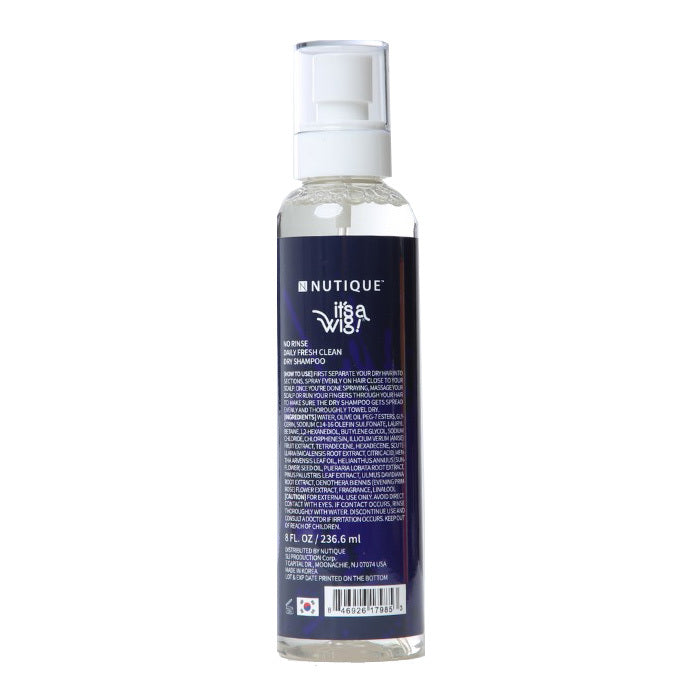 Nutique No Rinse Daily Fresh Clean - DRY SHAMPOO 8 OZ