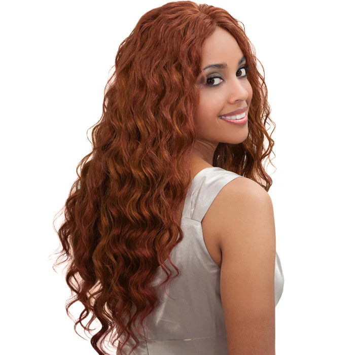 Bobbi Boss Indiremi Clip-In 9 PCS 100% Remy Human Hair Weaving - OCEAN WAVE 14"/16"