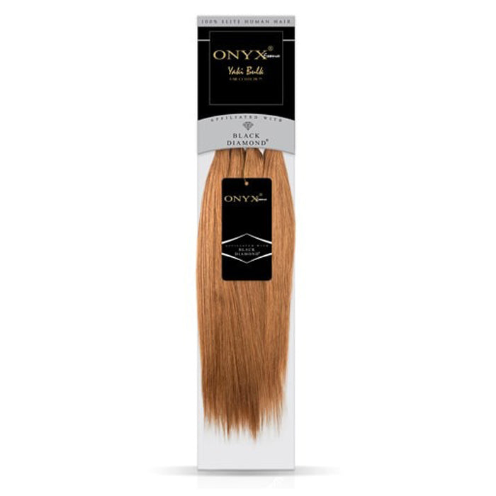 Onyx 100% Human Hair Braiding - YAKI BULK 16/18"
