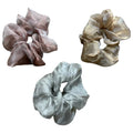 Organza Scrunchie Set | Metallic Colors | Headbands of Hope