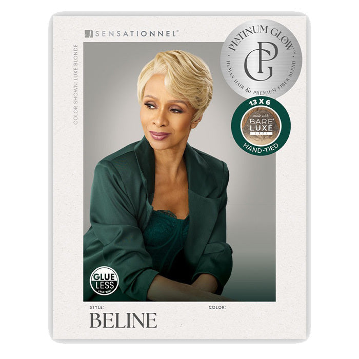 Sensationnel Bare Lace Platinum Glow Glueless 13x6 Lace Frontal Wig - BELINE