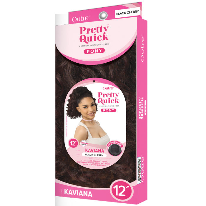 Outre Pretty Quick Drawstring Ponytail - KAVIANA
