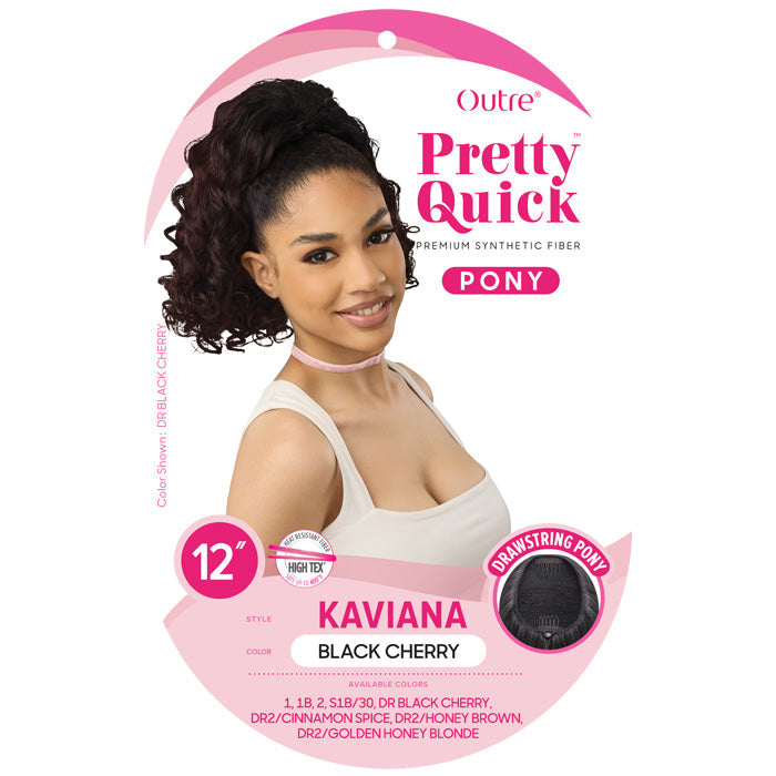 Outre Pretty Quick Drawstring Ponytail - KAVIANA