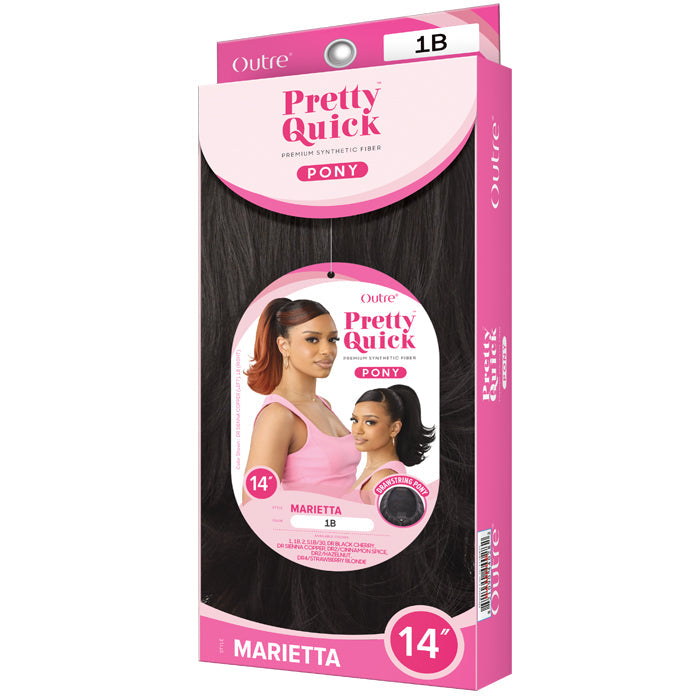 Outre Pretty Quick Drawstring Ponytail - MARIETTA